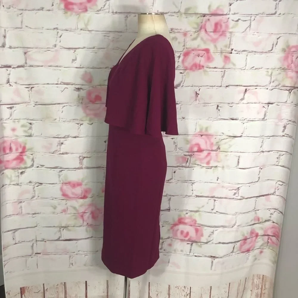 Dress the population Louisa butterfly sleeve dress